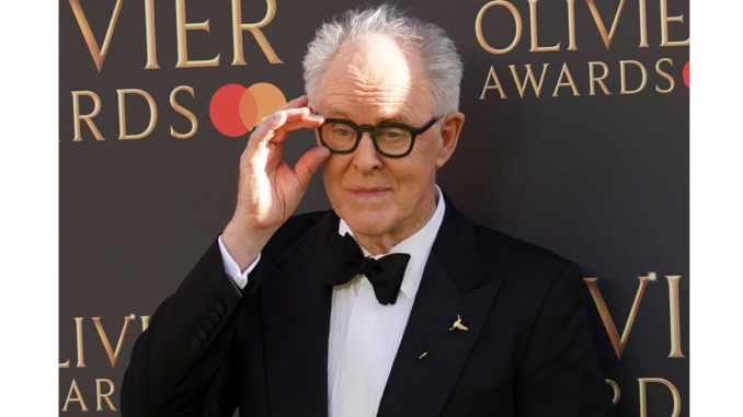 John Lithgow wins best actor at London stage Olivier Awards