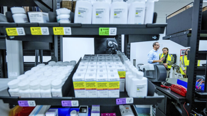 Retail giants scale for same-day prescription delivery