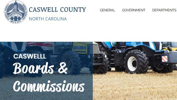 Dispute over Caswell County Commissioner board seat resolved