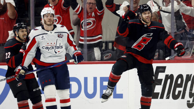 Hurricanes push Capitals to brink with 5-2 Game 4 win